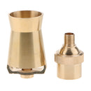 1'' DN25 Thread Brass Cascade Cedar Style Ice Tower Fountain Nozzle Head Garden Pond Water Fountain Sprayer