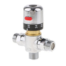G1/2 Male Thread Thermostatic Mixing Valve for Bidet Solar Heater Shower Mixer
