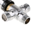 3/4" DN20 Thermostatic Mixing Valve Water Shower Temperature Control, 3-Way