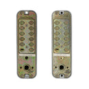 Double Keypad Mechanical Keyless Door Lock