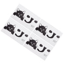 4Pcs DIY Black Cute Cat Switch Sticker 3D Wall Stickers Home Decoration Bedroom Parlor Decor Living Room Kids Vinyl Wall Decal Mural