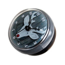 Nordic Deer Pattern Bathroom Kitchen Waterproof Shower Clock Battery Operated Quartz Wall Clock with Silicone Suction Cup