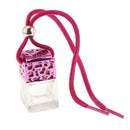Car Perfume Bottle Car-styling Air Freshener for Essential Oils Perfume Pendant Hanging Glass Bottle Auto Ornament