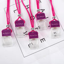 Car Perfume Bottle Car-styling Air Freshener for Essential Oils Perfume Pendant Hanging Glass Bottle Auto Ornament