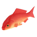 3D PU Plastic Simulated Animal Fish Red Carp Realistic Fish Model Crafts Kids Toy Kitchen Decor