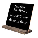 A6 TABLE TOP BLACKBOARD STAND MENU NOTICE DISPLAY CHALK BOARD DIPLAY BOARD EASY TO WIPE OFF
