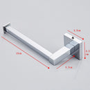 Stainless Steel Wall Mounted Paper Towel Holder Roll Paper Towel Rack Bathroom Organizer