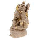 Sandstone Buddhist Elephant Statue Sculpture Handmade Collectible Figurine Crafts