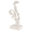 White Sandstone Abstract Art Lovers Figures Sandstone Figurines Miniatures Sculpture Desktop Ornaments Decoration Art Crafts
