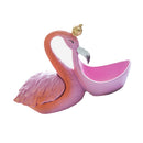 Pink Flamingo Sandwich Biscuit Candies Holder Tray, Party Supplies Food Serving Bowl, Jewelry, Earrings, Keys Case