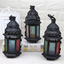 HANDLED LANTERN CASTLE HANGING TEA LIGHT WEDDING CANDLE HOLDERS CANDLESTICK TABLETOP DECOR