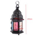 HANDLED LANTERN CASTLE HANGING TEA LIGHT WEDDING CANDLE HOLDERS CANDLESTICK TABLETOP DECOR