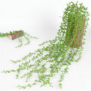 Artificial Hanging String of Pearls Plants, Party Wedding Decoration Vine Plants (82cm Length)
