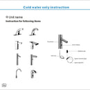 Automatic Electric Sensor Faucet Touchless Hands Free Sink Water Saving Inductive Water Tap Bathroom Basin Faucets