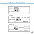 Hands Free Automatic Cold Hot Water Mixer Tap Faucet Bathroom Sink Faucet for Home Hotel Supermarket