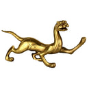 Chinese Folk Beast God Golden Copper Lucky Dragons Fengshui Figurine Decor 4-set - East/West/North/South Orientation