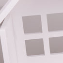 Simple House Design Floating Wall Shelves Storage Display Shelf Organizer Rack w/ Sticky Hooks