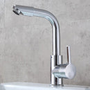 Kitchen Water Filter Faucet, Alloy Hot& Cold Mixer Water Tap, 720 Degree Swivel Faucet, 9.25inch