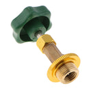 1pcs Low Pressure Dispensing Valve Bottle Opener 1/2 SAE Connector Air Conditioning Gas Bottle Can Tap for R134a Green