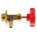 1pcs Low Pressure Dispensing Valve Bottle Opener 1/2 SAE Connector Air Conditioning Gas Bottle Can Tap for R134a