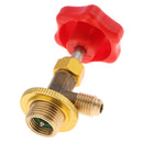 1pcs Low Pressure Dispensing Valve Bottle Opener 1/2 SAE Connector Air Conditioning Gas Bottle Can Tap for R134a