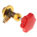 1pcs Low Pressure Dispensing Valve Bottle Opener 1/2 SAE Connector Air Conditioning Gas Bottle Can Tap for R134a