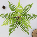 Artificial Boston Ferns Plants Greenery Bushes for Indoor Outdoor Home Garden Party Decor Each Bunch with 9 Leaves