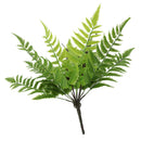 Artificial Boston Ferns Plants Greenery Bushes for Indoor Outdoor Home Garden Party Decor Each Bunch with 9 Leaves