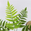 Artificial Boston Ferns Plants Greenery Bushes for Indoor Outdoor Home Garden Party Decor Each Bunch with 9 Leaves