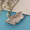 Fashion Women Multicolor Crystal Animal Owl Brooch Pin Breastpin Jewelry