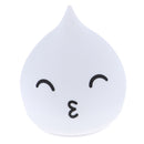 7-Color Changing Tap Control LED Waterdrop Baby Night Light Lamp,Soft Silicone Surface,Rechargeable
