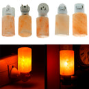 Natural Himalayan Crystal Salt Night Light Wall Lamp Home Decoration UK Plug