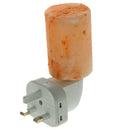 Natural Himalayan Crystal Salt Night Light Wall Lamp Home Decoration UK Plug