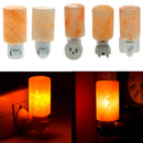 Natural Himalayan Crystal Salt Night Light Wall Lamp Home Decoration UK Plug