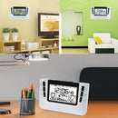 Digital LCD Alarm Clock - Temperature Thermometer - Hygrometer Monitor