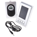 Weather Station, Digital Thermometer, Weather Clocks Displaying Temperature/Humidity/Calendar- Portable Wireless with Outdoor Sensor Color Display