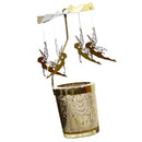 Romantic Candle Holder Stand Spining Tealight Candlestick  Elf