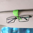 2pcs Multi-functional Car Sun Visor Glasses Clip Fixed Mount Ticket Card Holder Storage Clips