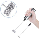 Electric Handheld Milk Frother Foamer Mixer Stainless Steel Coffee Latte Stirrer Electric Blender