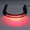 7/8inch Tube Black Cafe Racer Seat Frame Hoop Brat Loop LED Brake Turn Singal Lights