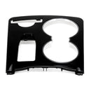 Glossy Black Console Car Cup Holder Trim Cover For Mercedes C-Class W204 C300