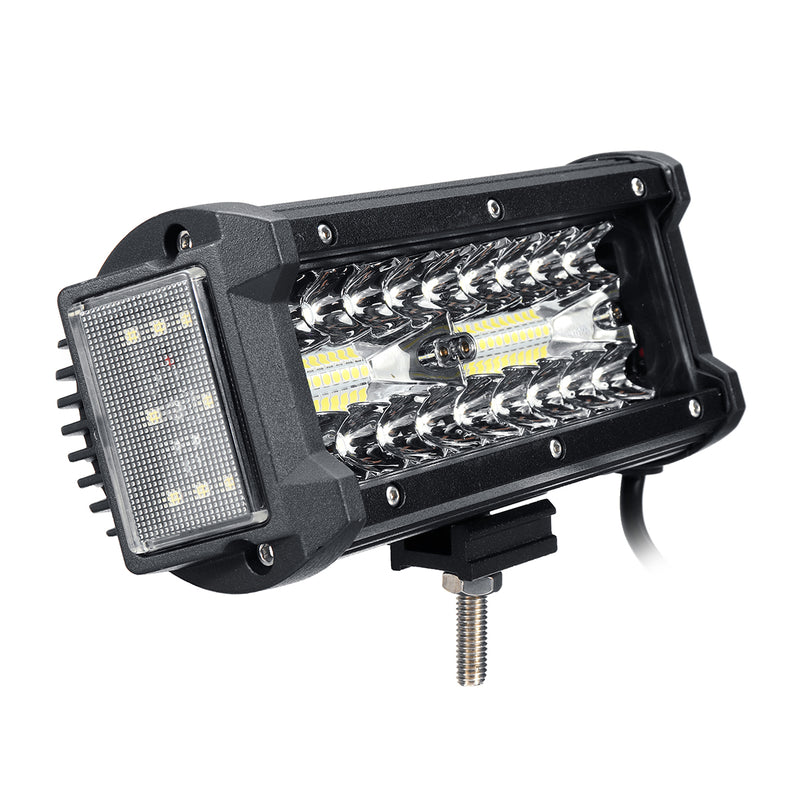 6.5inch 56W LED Work Light Bar 10-32V IP67 Driving Lamp With Side Light For Offroad SUV ATV UTV 4WD Truck