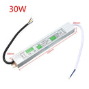 30W Waterproof IP67 LED Transformer Power Supply Driver AC110V-260V To DC12V