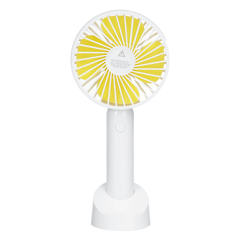 Hand-held Portable Mini Electric Cooling Fan Adjustable 3 Gear USB Rechargeable
