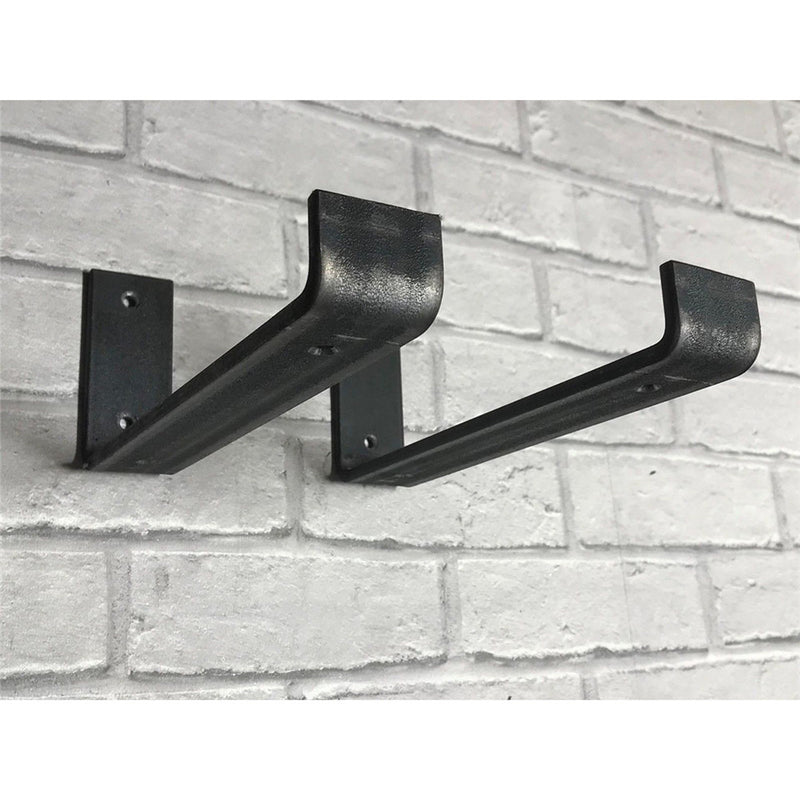 2pcs Heavy Duty Scaffold Board Bracket For Wall Shelf Display Floating Boards