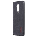 Bakeey Luxury Fabric Splice Soft Silicone Edge Shockproof Protective Case For OnePlus 7T Pro