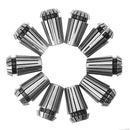 Machifit 10pcs ER16 1-10mm Spring Collet CNC Carving Machine Milling Chuck Collet Lathe Tool