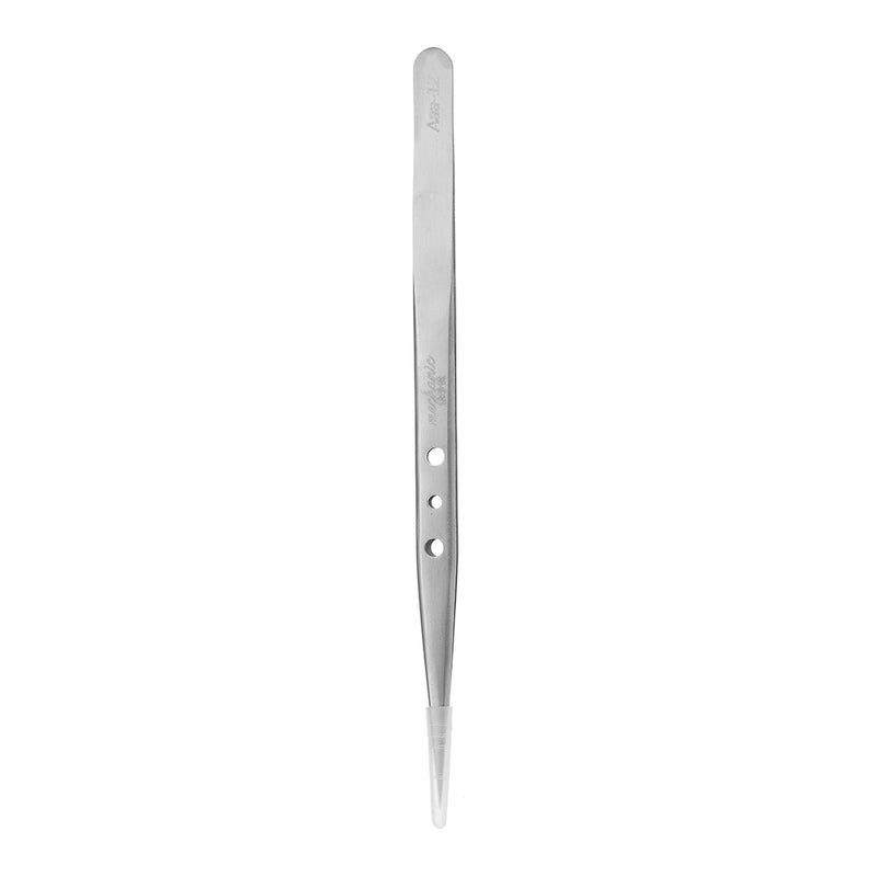 MECHANIC Aaa-12 Precision Pointed Tweezer Stainless Steel Lengthened Thickening Medical Anti-Static