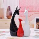 Three-browed Deer Modern Minimalist Creative Home Accessories Decoration Wedding Room Decoration Ceramic Crafts Three Family Deer