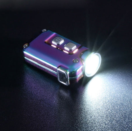 Nitecore Tini SS XP-G2USB Rechargeable USB Charging Mini Keychain Light EDC Torch LED Flashlight